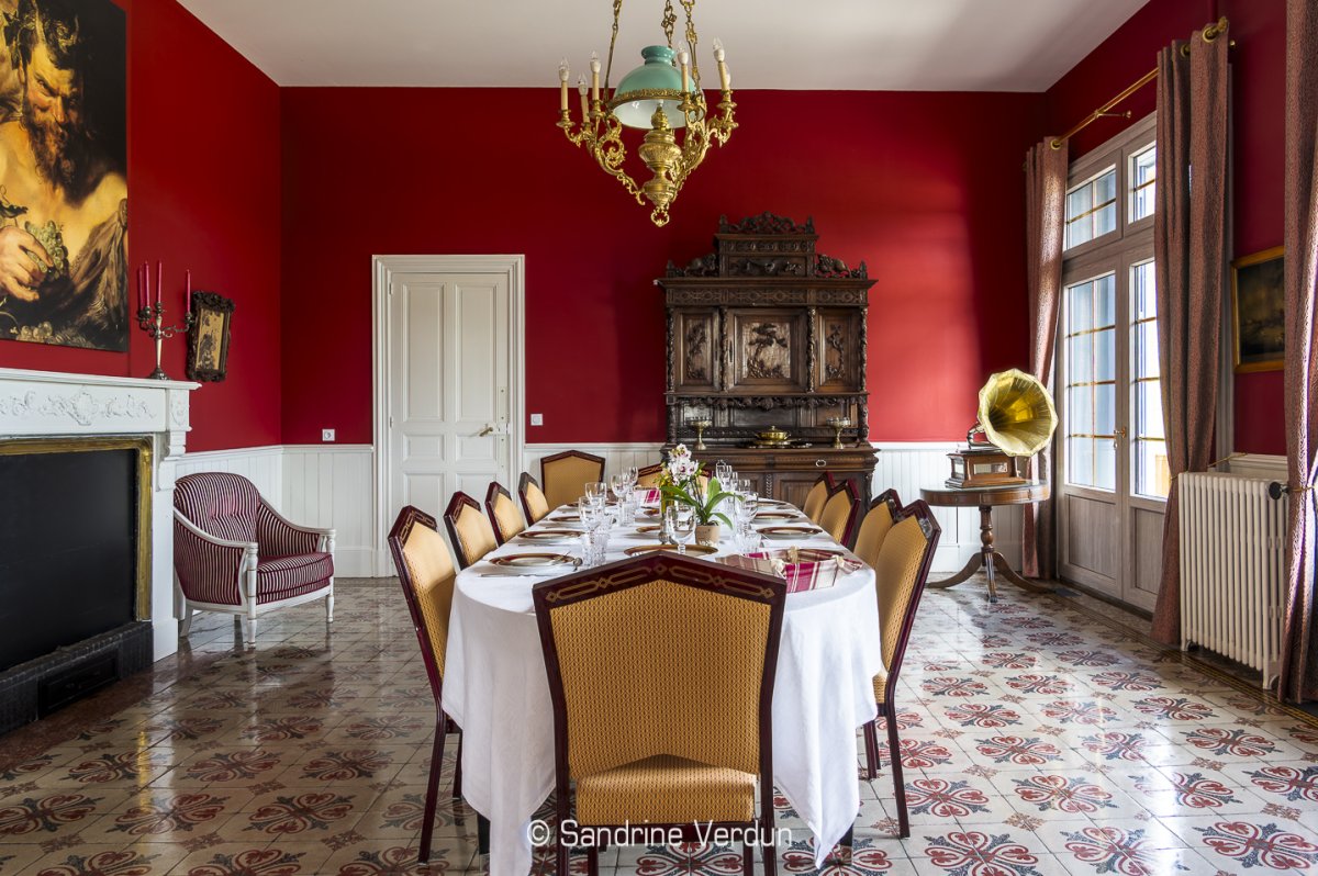Salon du Château du Marquisat - Sandrine Verdun Photographie du salon du Château du Marquisat